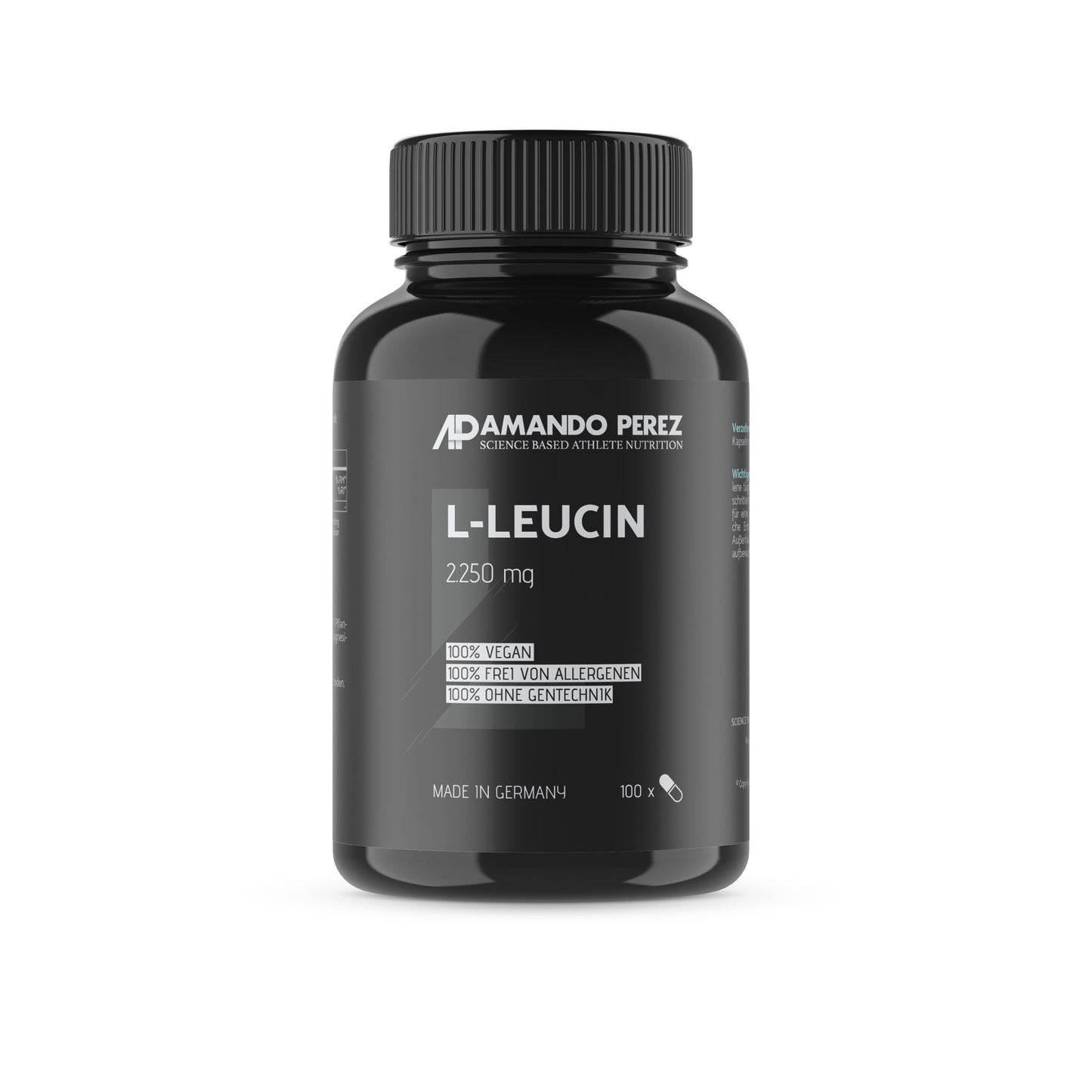 L-LEUCIN 2250mg  - 100 vegane Kapseln