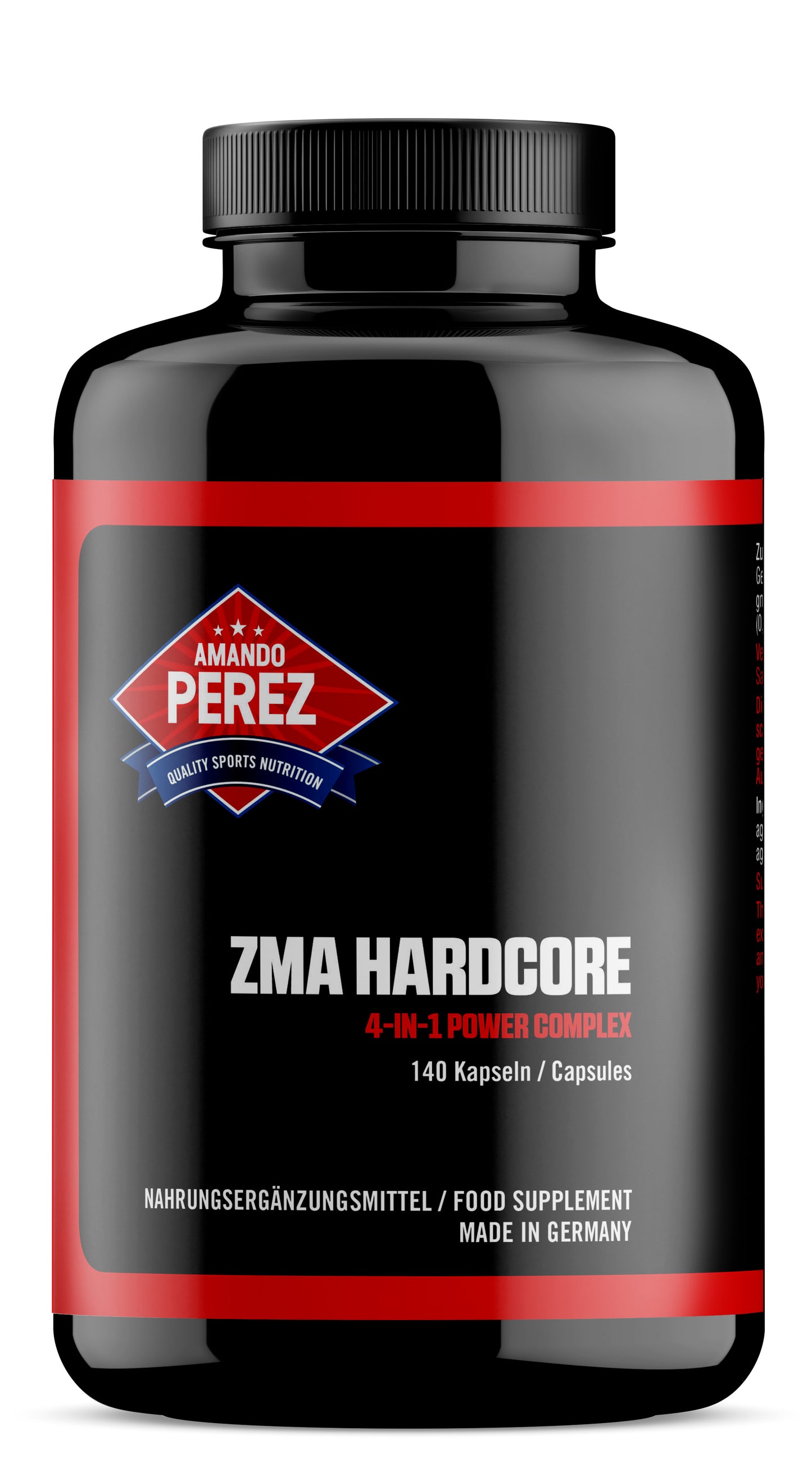 ZMA Hardcore 4-in-1 Power Complex - 140 Kapseln