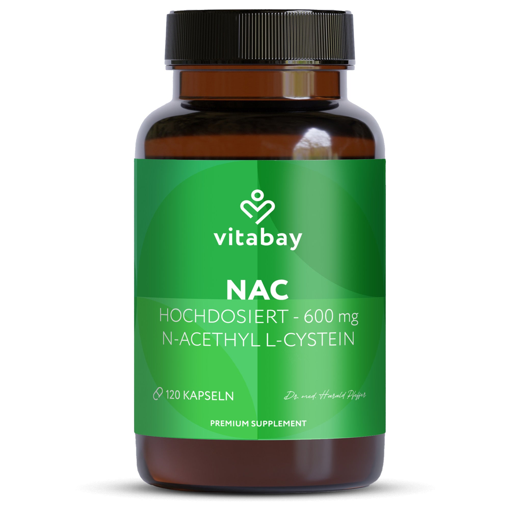 vitabay sortiment acetyl-l-carnitin NAC 600 mg – 120 vegane Kapseln