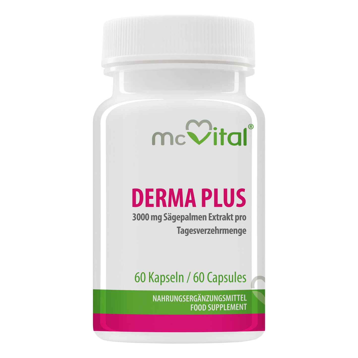 Derma Plus 3000mg Sägepalmen Extrakt - 60 Kapseln