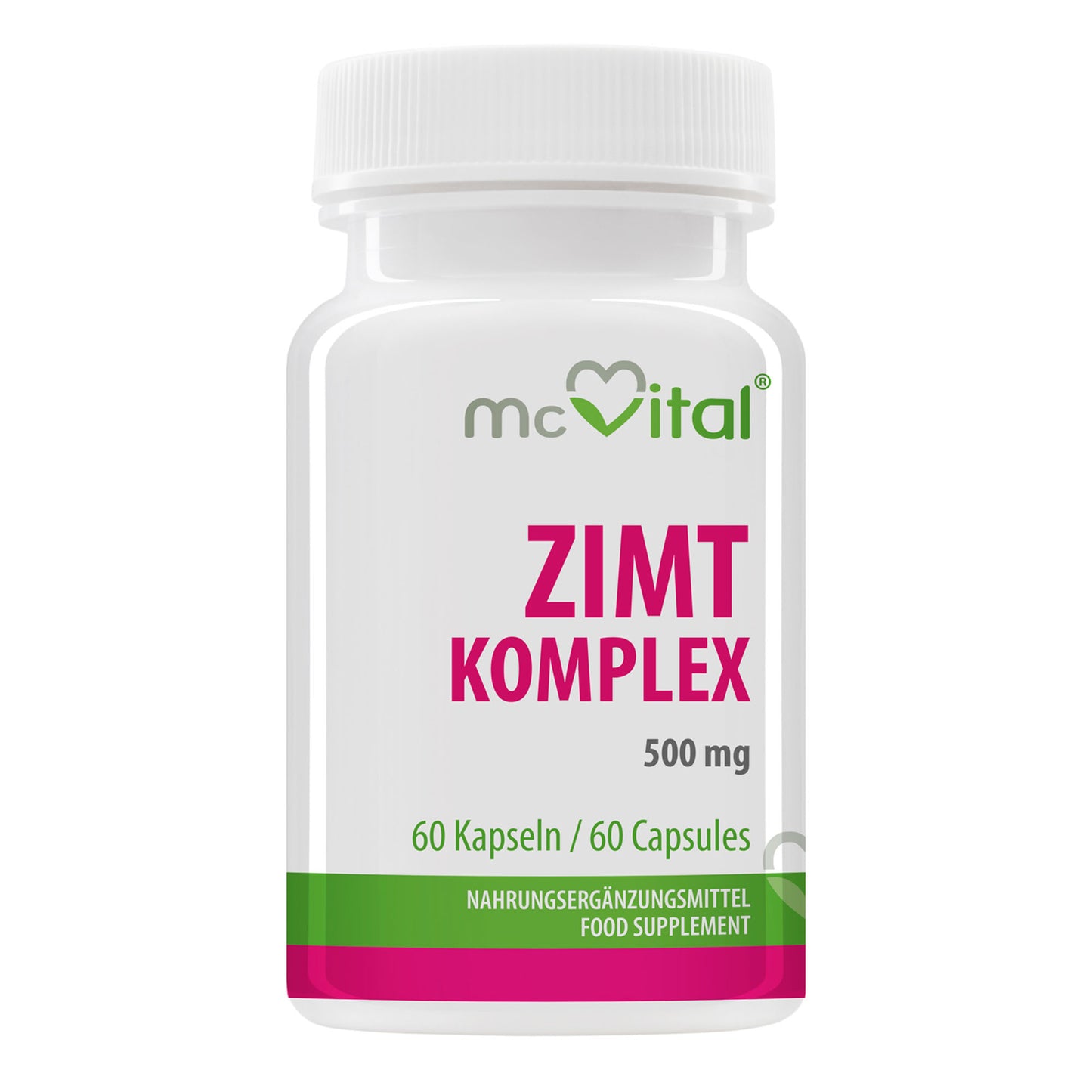 Zimt Komplex 500mg - 60 Kapseln