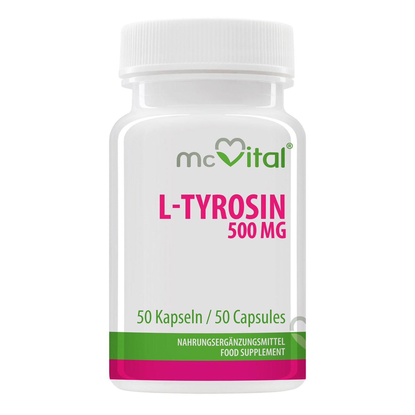 L-Tyrosin 500mg - 50 Kapseln