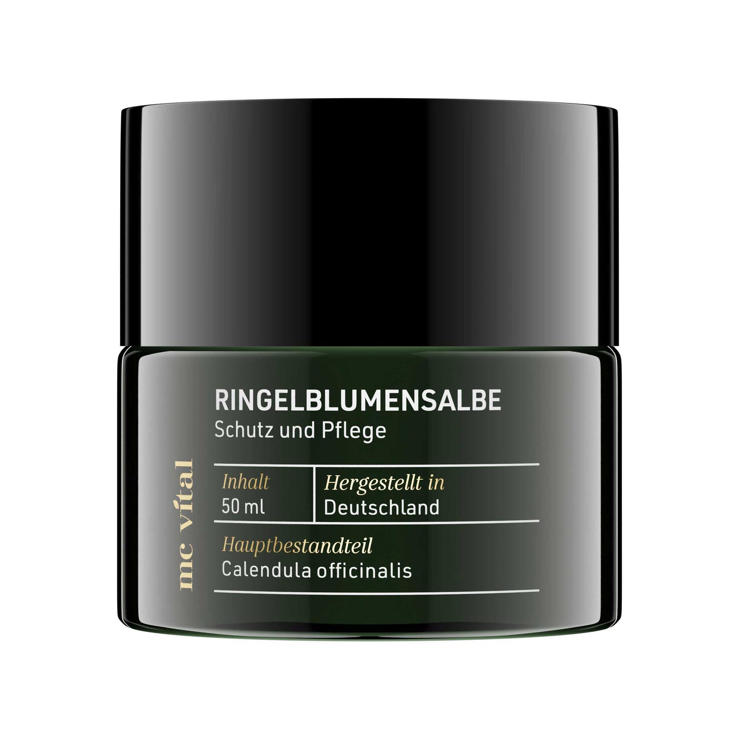 Ringelblumensalbe 50 ml mit Traubenkernöl und Bienenwachs - 100% natürlich - Pflegend und schützend