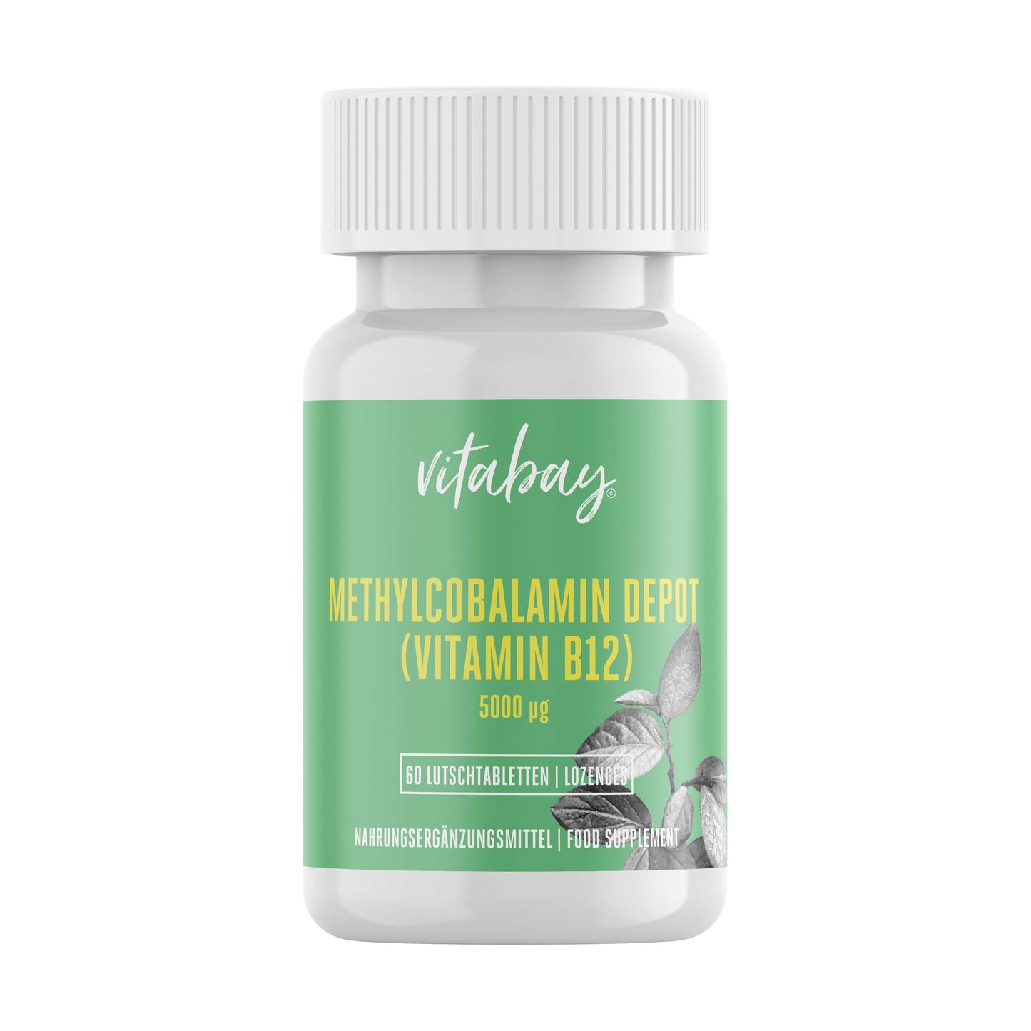 Vitamin B12 Depot 5000 mcg - 60 vegane Lutschtabletten