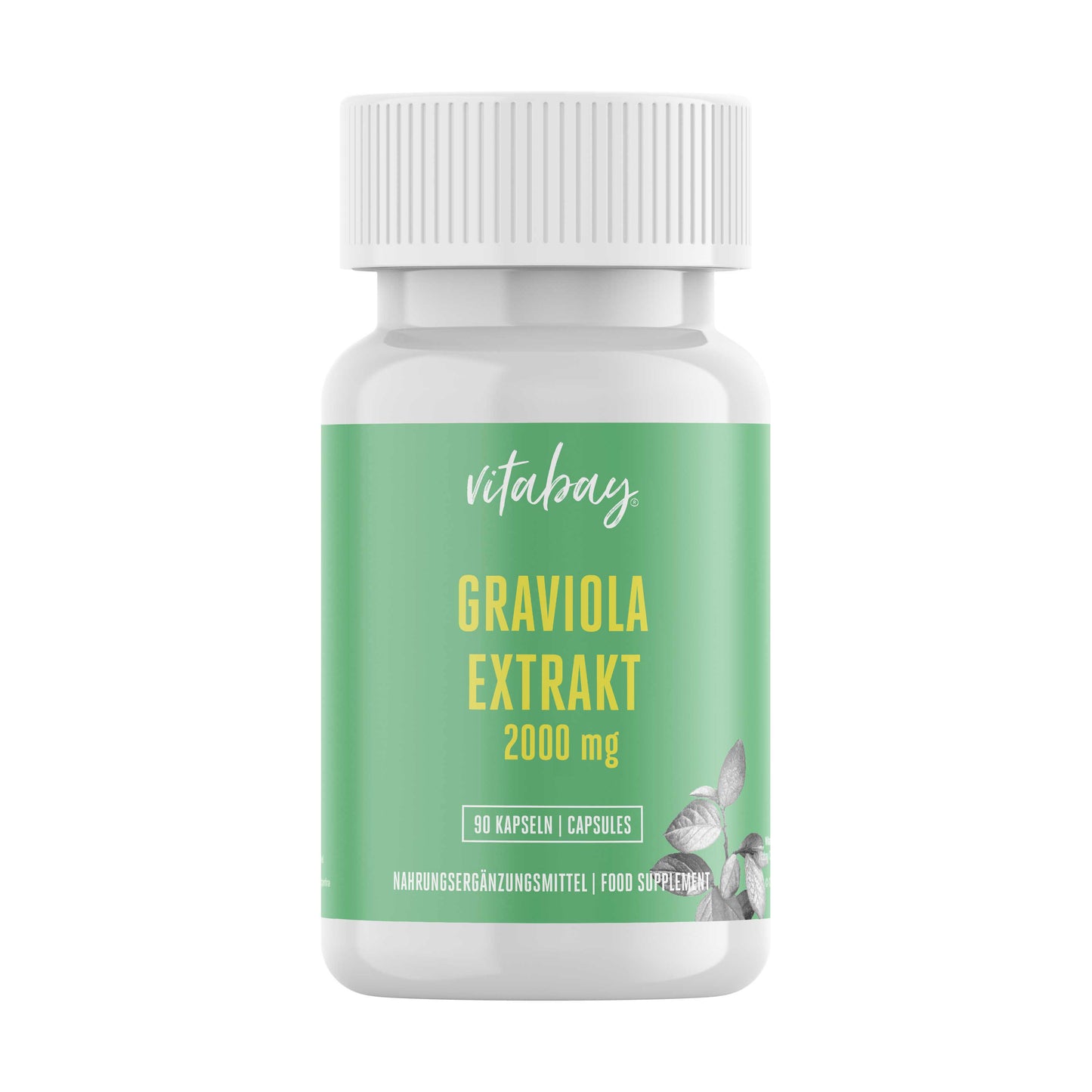 Graviola Extrakt 2.000 mg - 90 vegane Kapseln