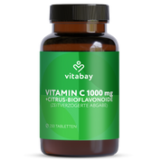 Vitamin C 1000 mg + Bioflavonoide (Time Released ) -  250 vegane Tabletten