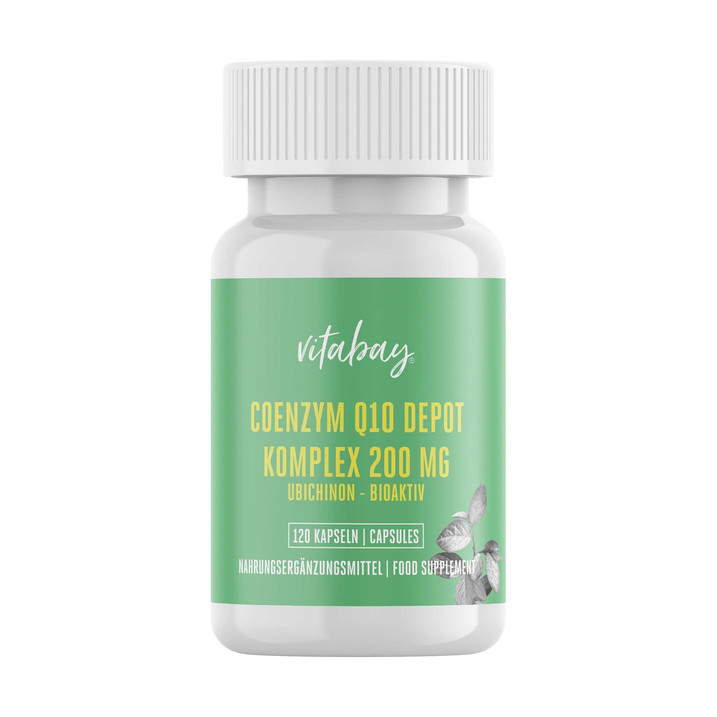 Coenzym Q10 Depot Komplex 200 mg - 120 vegane Kapseln