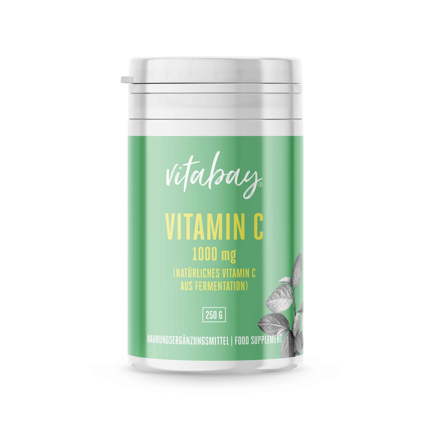 Vitamin C 1000 mg - 250 g veganes Pulver