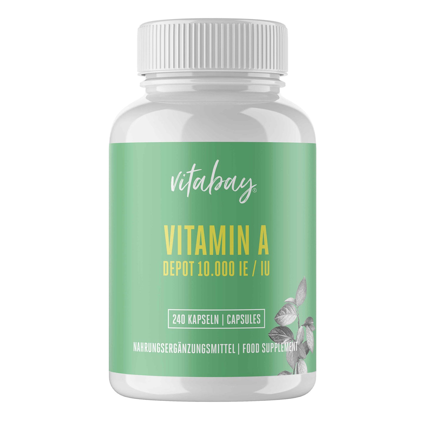 Vitamin A Depot 10.000 I.E. - 240 vegane Kapseln