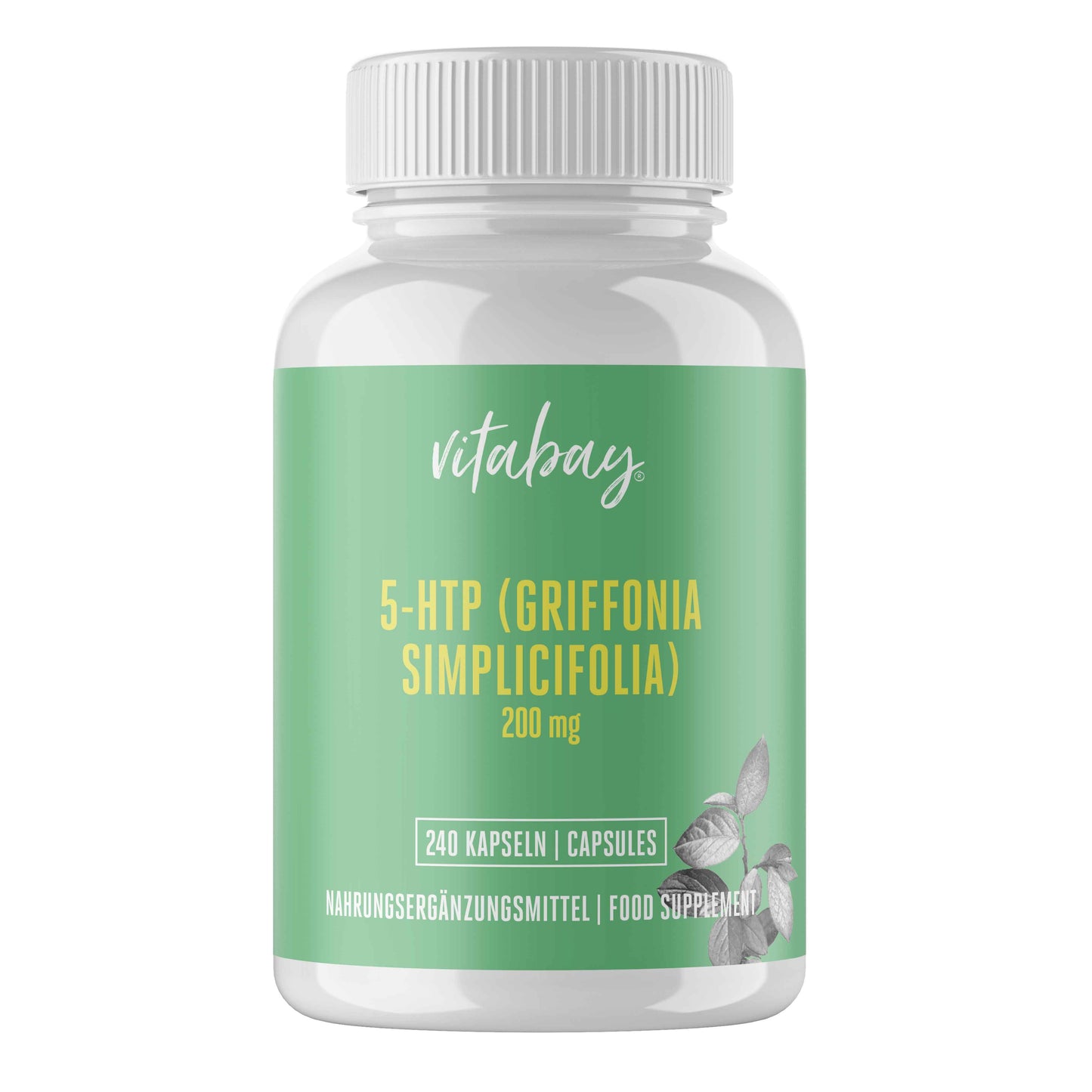 5-HTP 200 mg - 240 vegane Kapseln