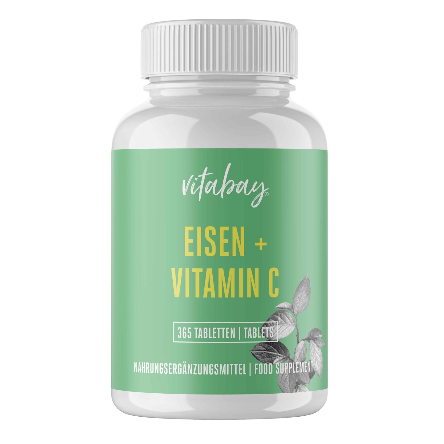 Eisen + Vitamin C - 365 vegane Tabletten