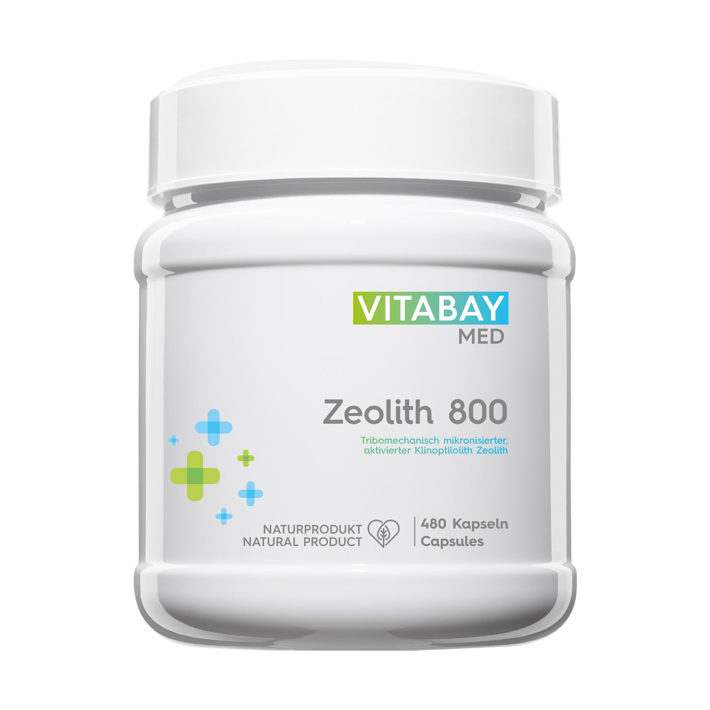 Zeolith 800 - 480 vegane Kapseln