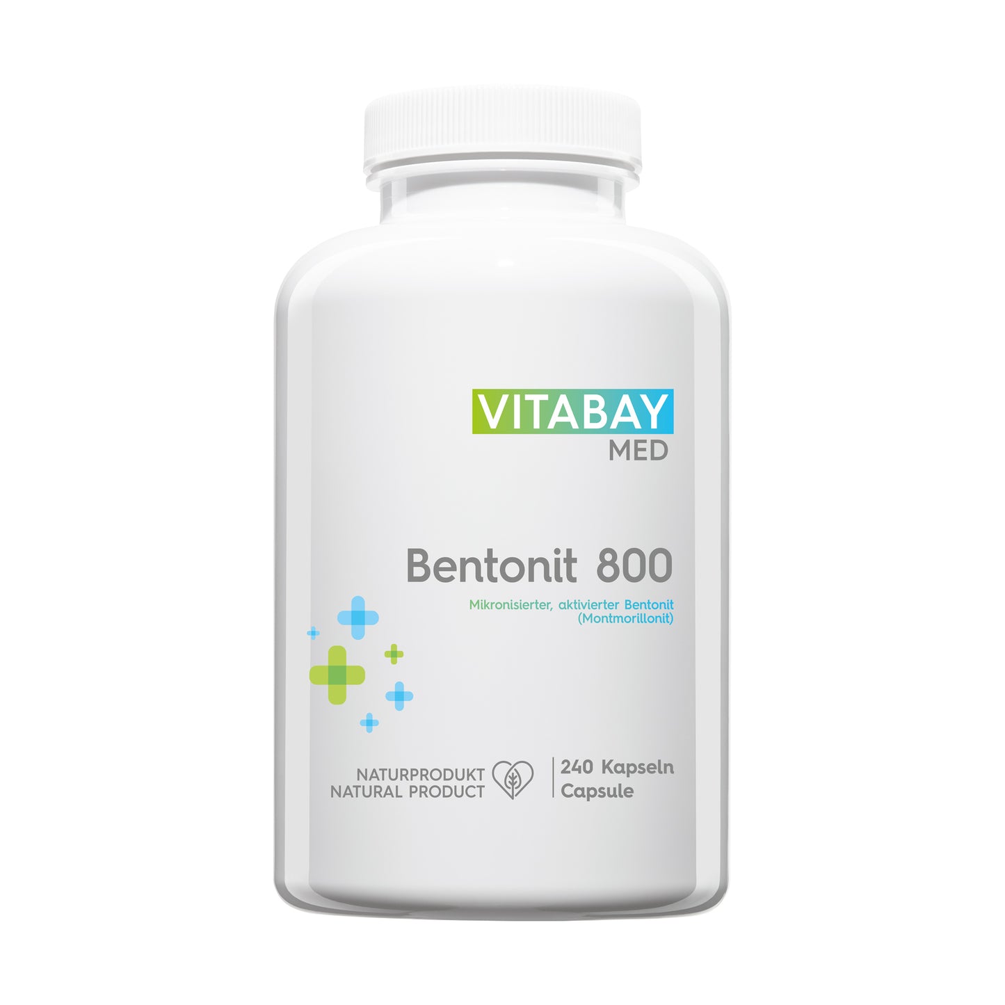 Bentonit 800 - 240 vegane Kapseln
