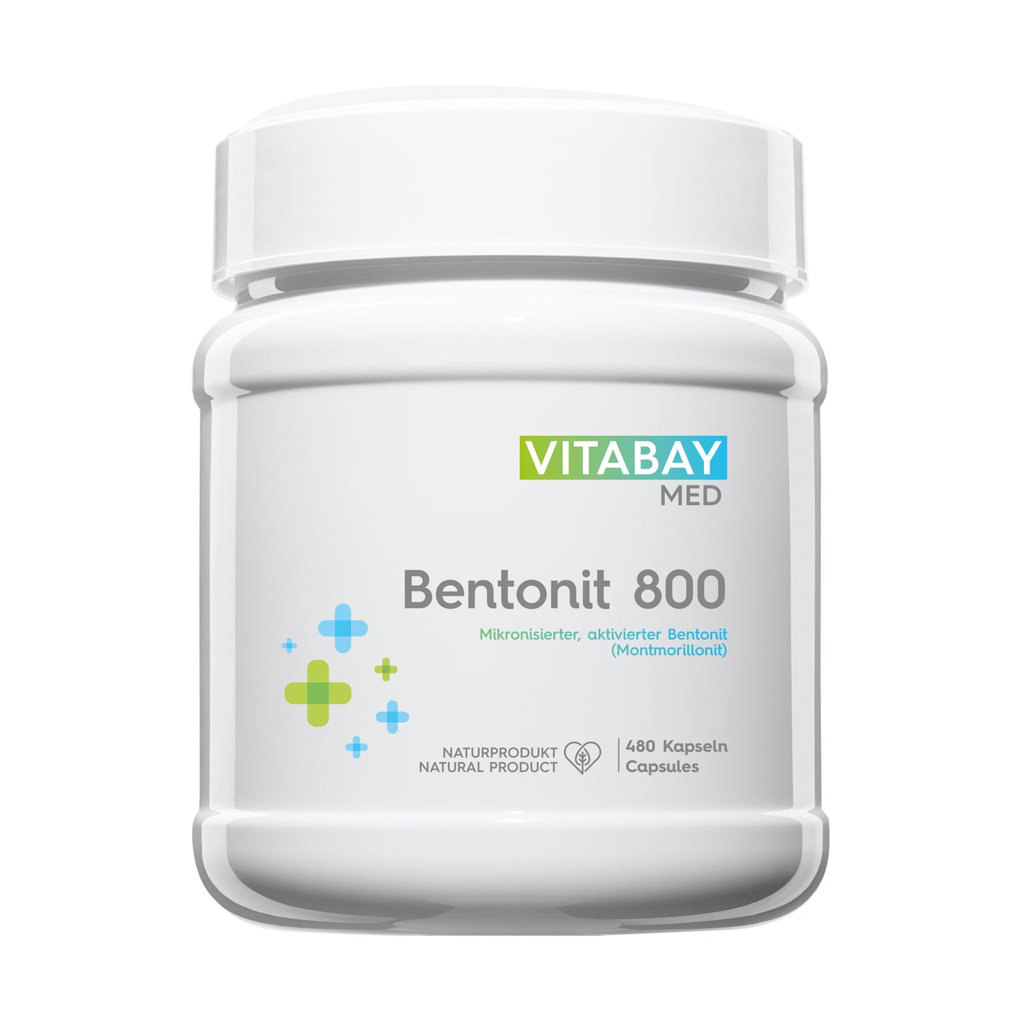 Bentonit 800 - 480 vegane Kapseln