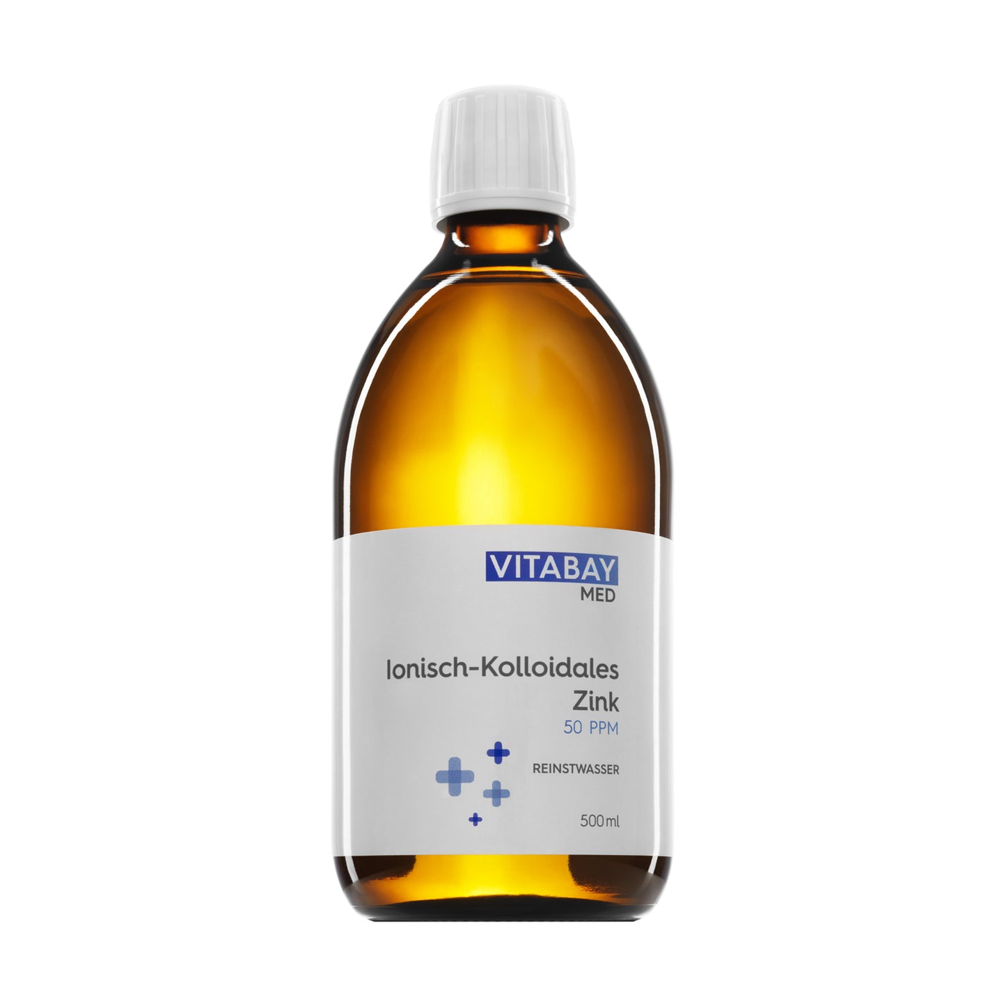 Kolloidales Zink 50 PPM - Reinheitsstufe 99,99% - 500 ml