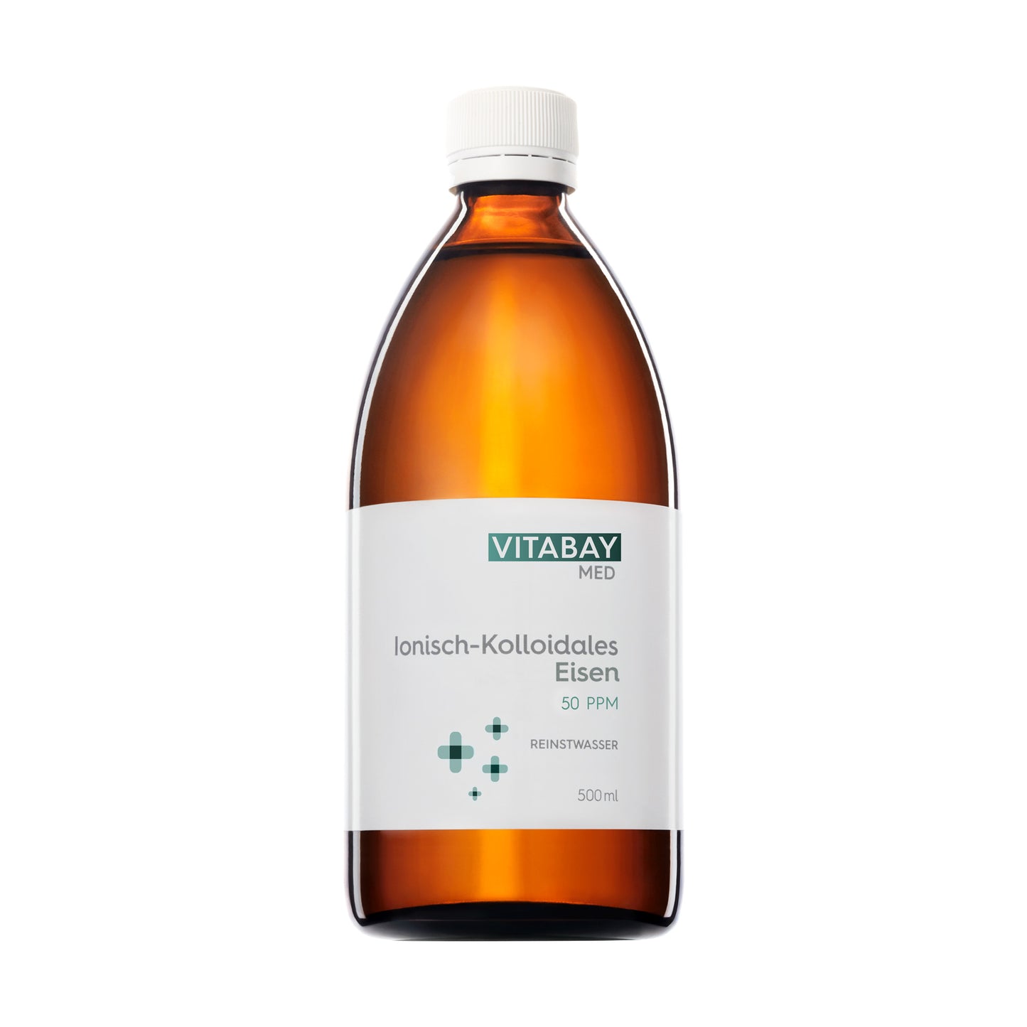 Kolloidales Eisen 50 PPM - Reinheitsstufe 99,99% - 500 ml