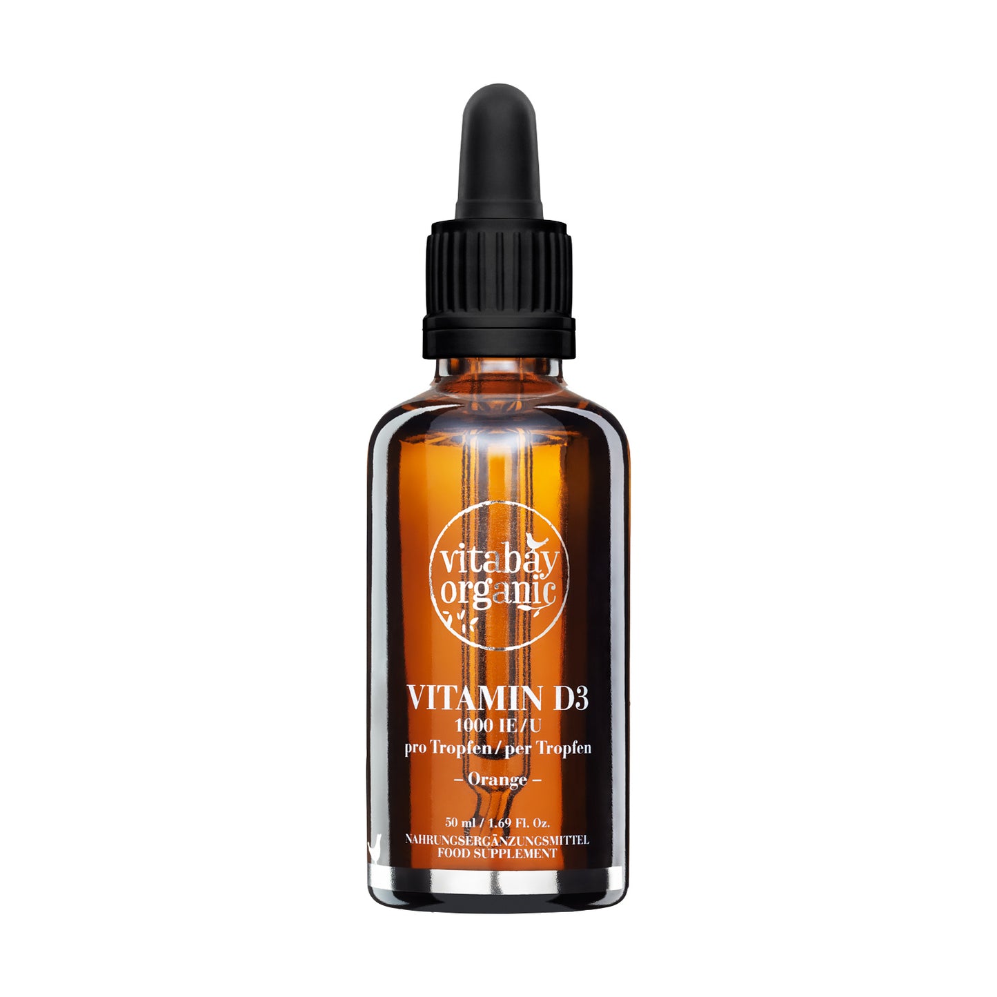 Vitamin D3 Liquid 1.000 IE - 50ml vegane Tropfen