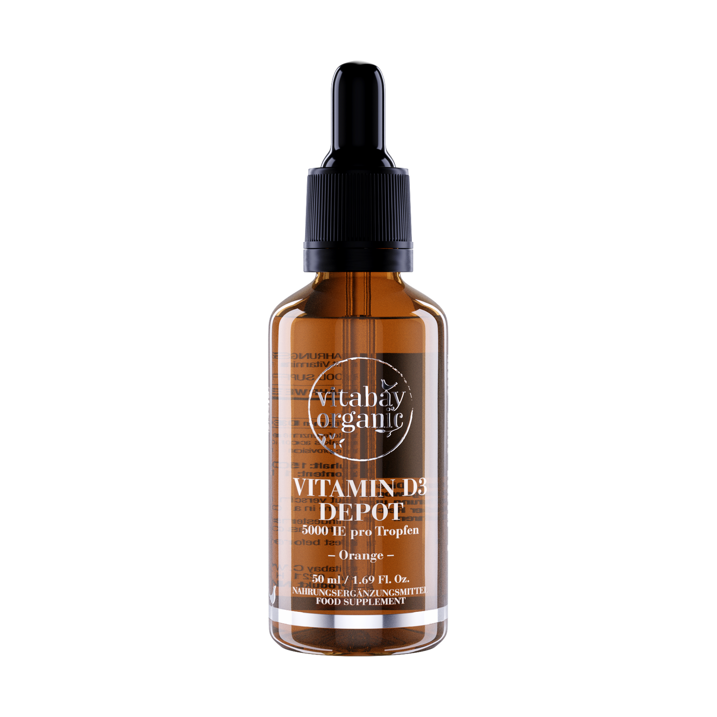 Vitamin D3 Liquid 5.000 IE Depot - 50ml vegane Tropfen