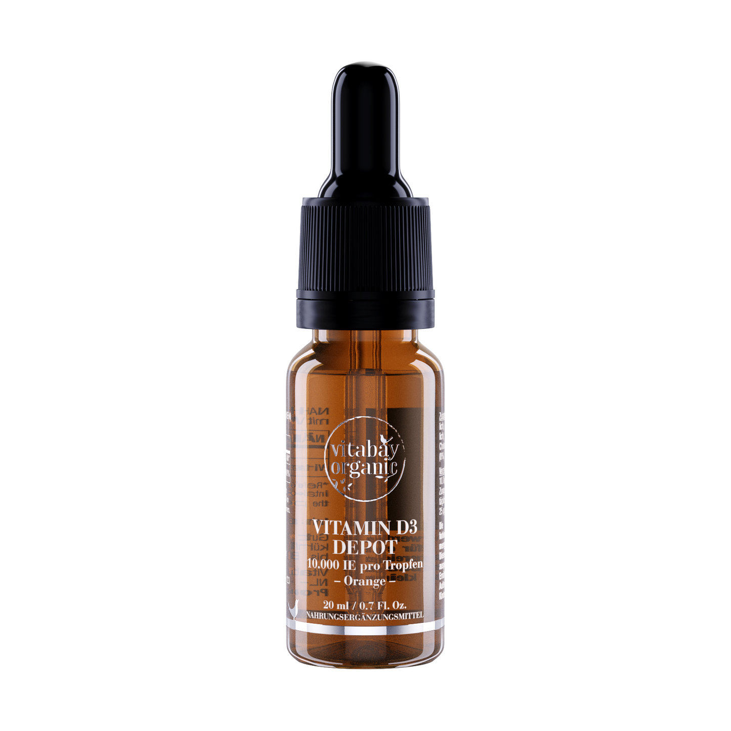 Vitamin D3 Liquid 10.000 IE Depot - 20ml vegane Tropfen