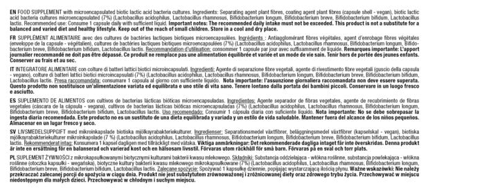 DarmPlus Biotik Komplex - 1 Billionen Bakterien pro Gramm - 60 vegane Kapseln