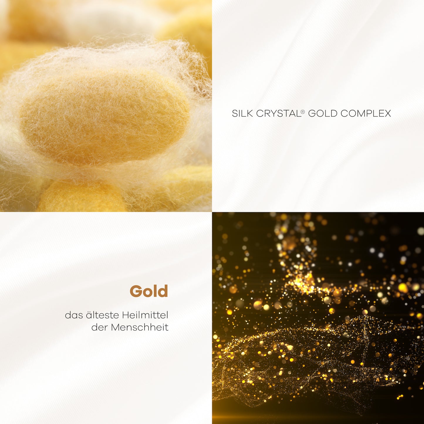 Touch of Gold - Anti-Aging Creme mit kolloidalem Gold und Seide - 50ml