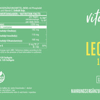 Lecithin 1.200 mg - 120 vegane Softgels