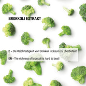 Brokkoli Extrakt mit Sulforaphan 500 mg - 60 vegane Kapseln
