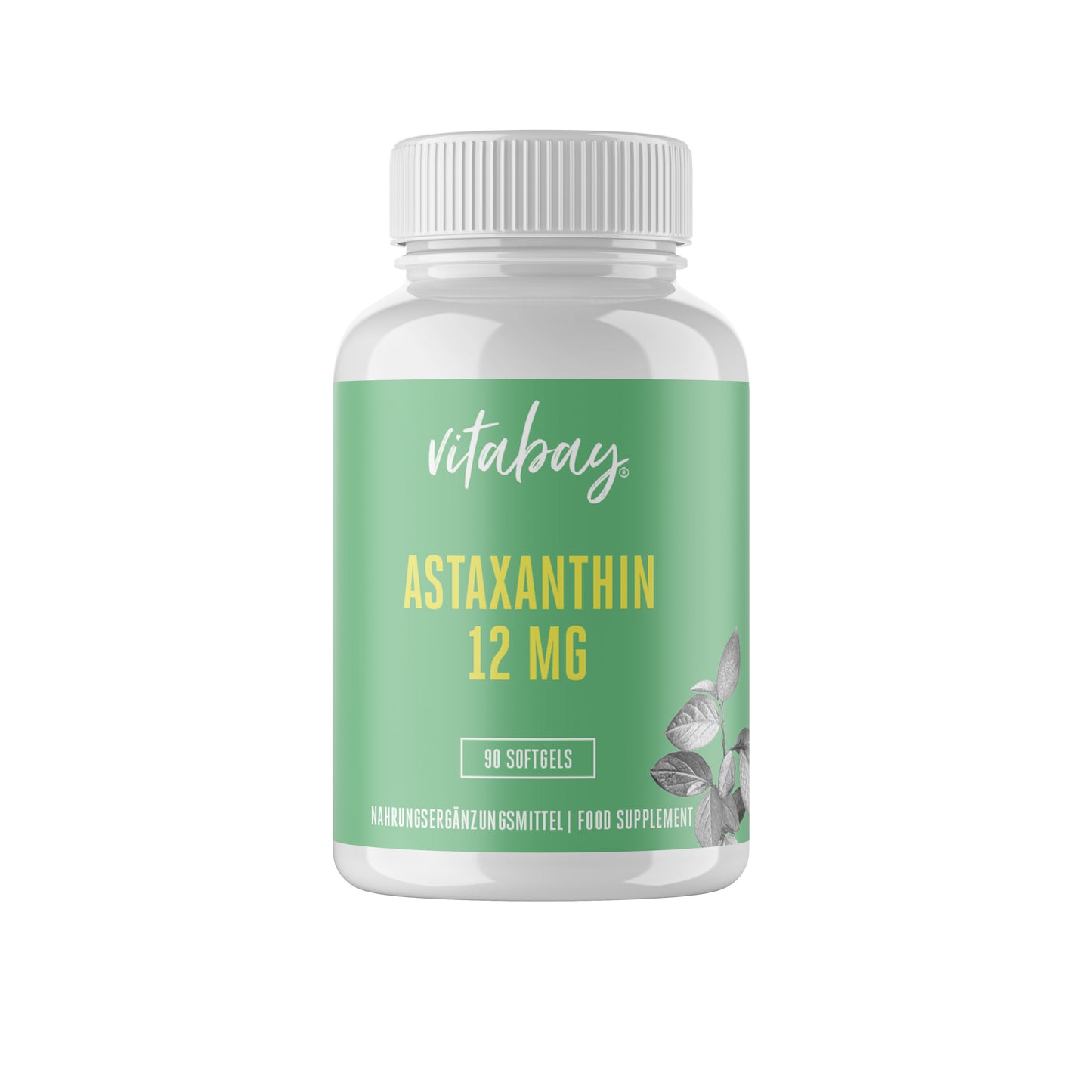 Astaxanthin 12 mg - 90 vegane Softgels