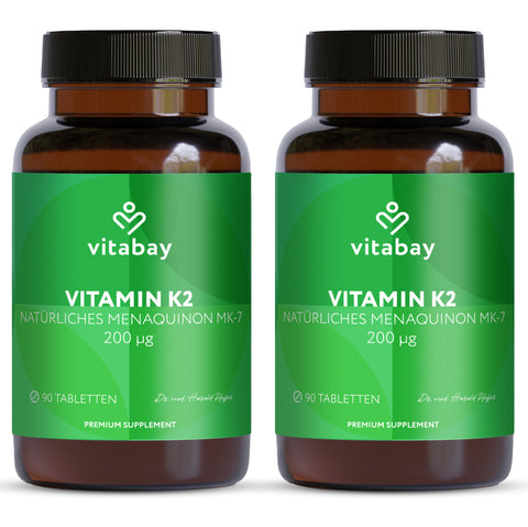 Vitamin K2 MK-7 200 µg - Vegan Tablets