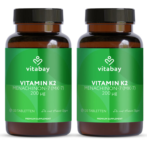 Vitamin K2 MK-7 200 µg - Vegan Tablets