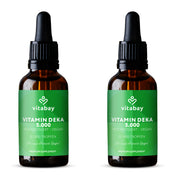 DEKA 5000 – Premium-Öl mit  Vitamin D3, K2, A & E - 60 ml / 1.800 Tropfen