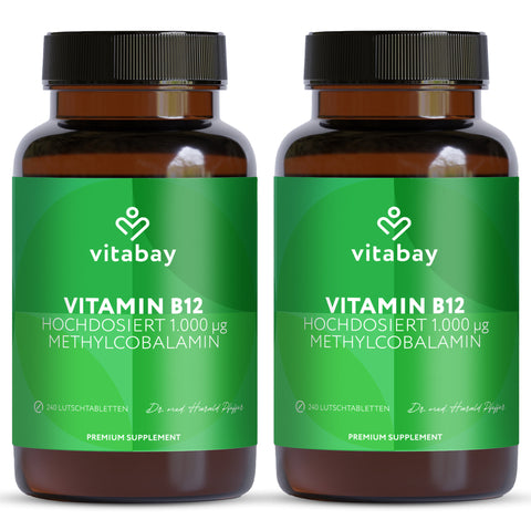 Vitamin B12 Depot 1000 mcg - Vegan Lozenges