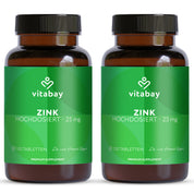 Zink  25mg - Vegane Tabletten