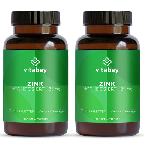Zinc 25mg - Vegan Tablets