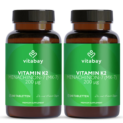 Vitamin K2 MK-7 200 µg - Vegan Tablets