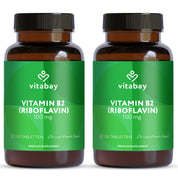 Vitamin B2 Riboflavin 100 mg  - 200 vegane Tabletten