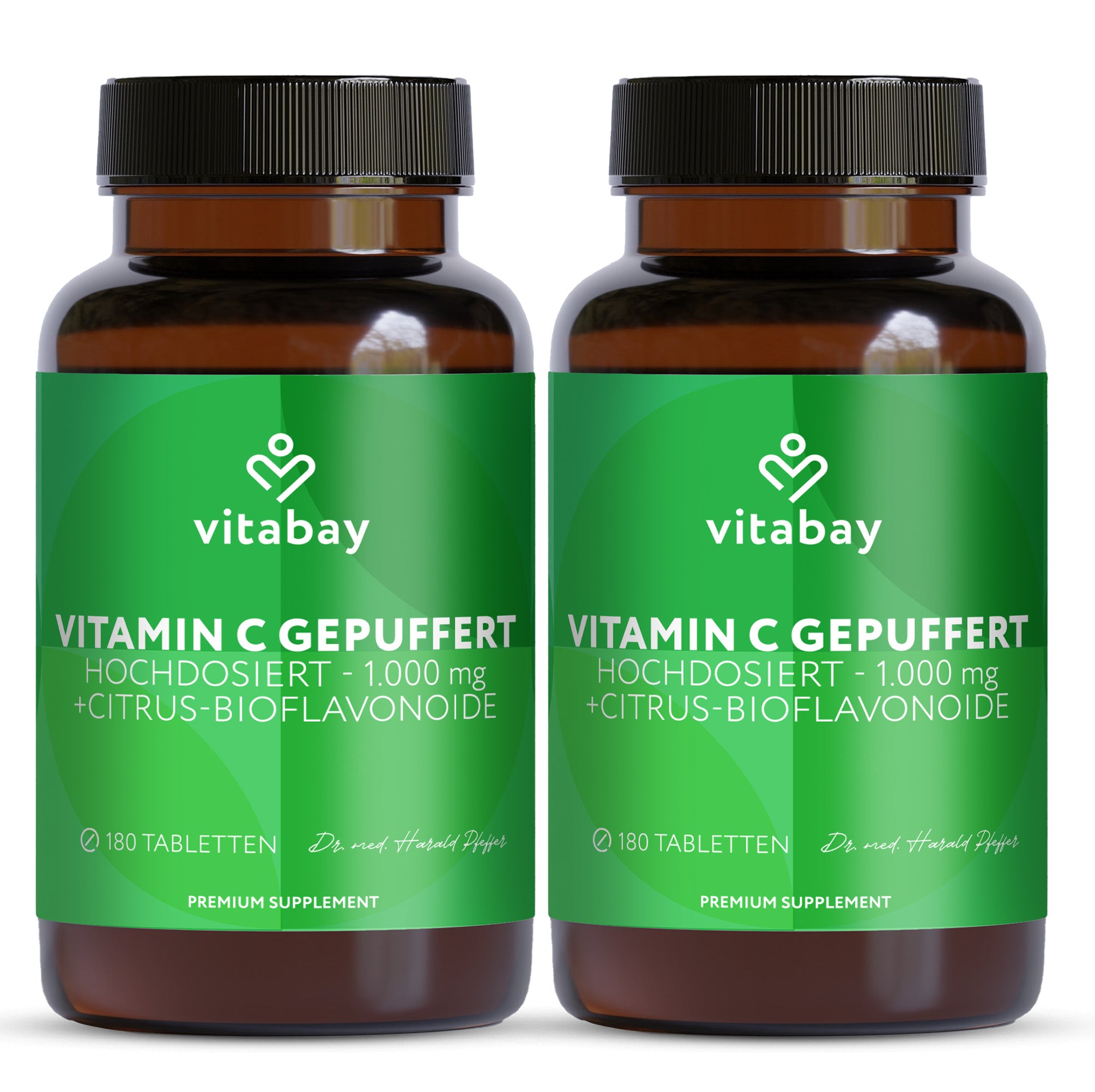 Vitamin C 1000 mg + Bioflavonoide (Time Released ) - vegane Tabletten