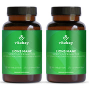 Lions Mane 60.000 mg - 180 vegane Tabletten
