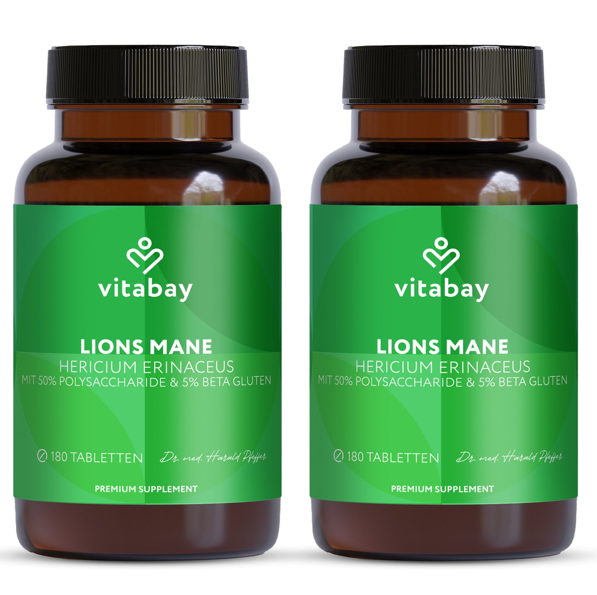 Lions Mane 60.000 mg - 180 vegane Tabletten