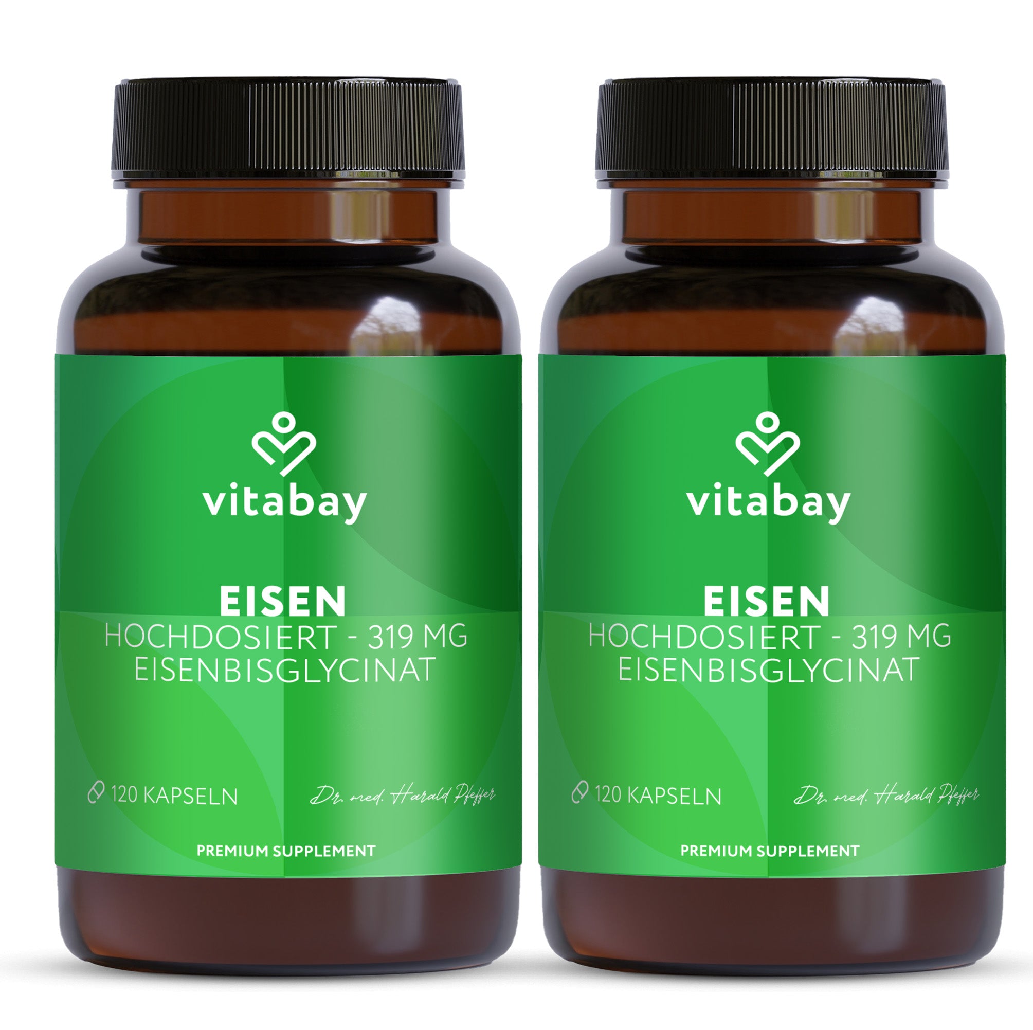 Eisen (Eisenbisglycinat) - 319 mg - 120 vegane Kapseln