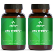 Zinc-50 Depot - Vegane Tabletten