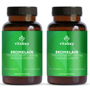 Bromelain - 500mg - 100 vegane Kapseln aus Ananas