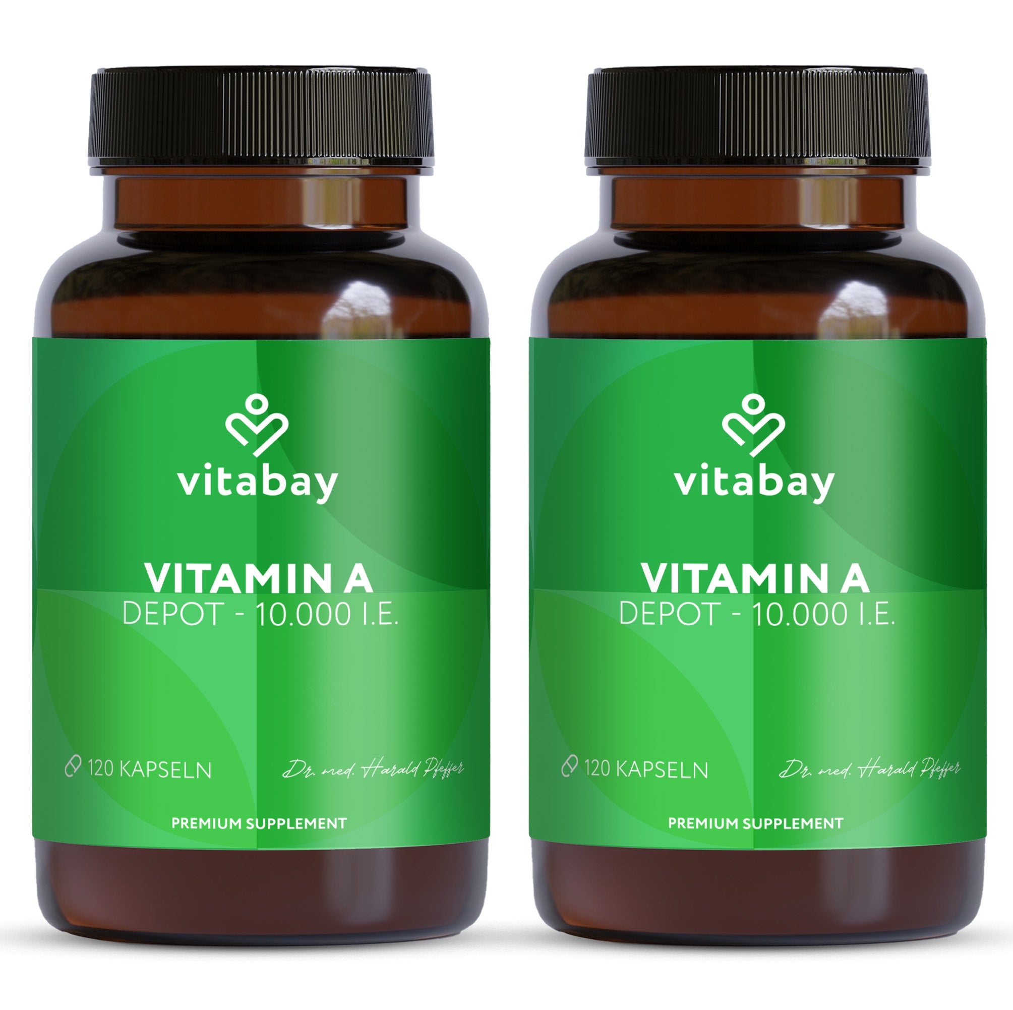 Vitamin A Depot 10.000 I.E. - Vegane Kapseln