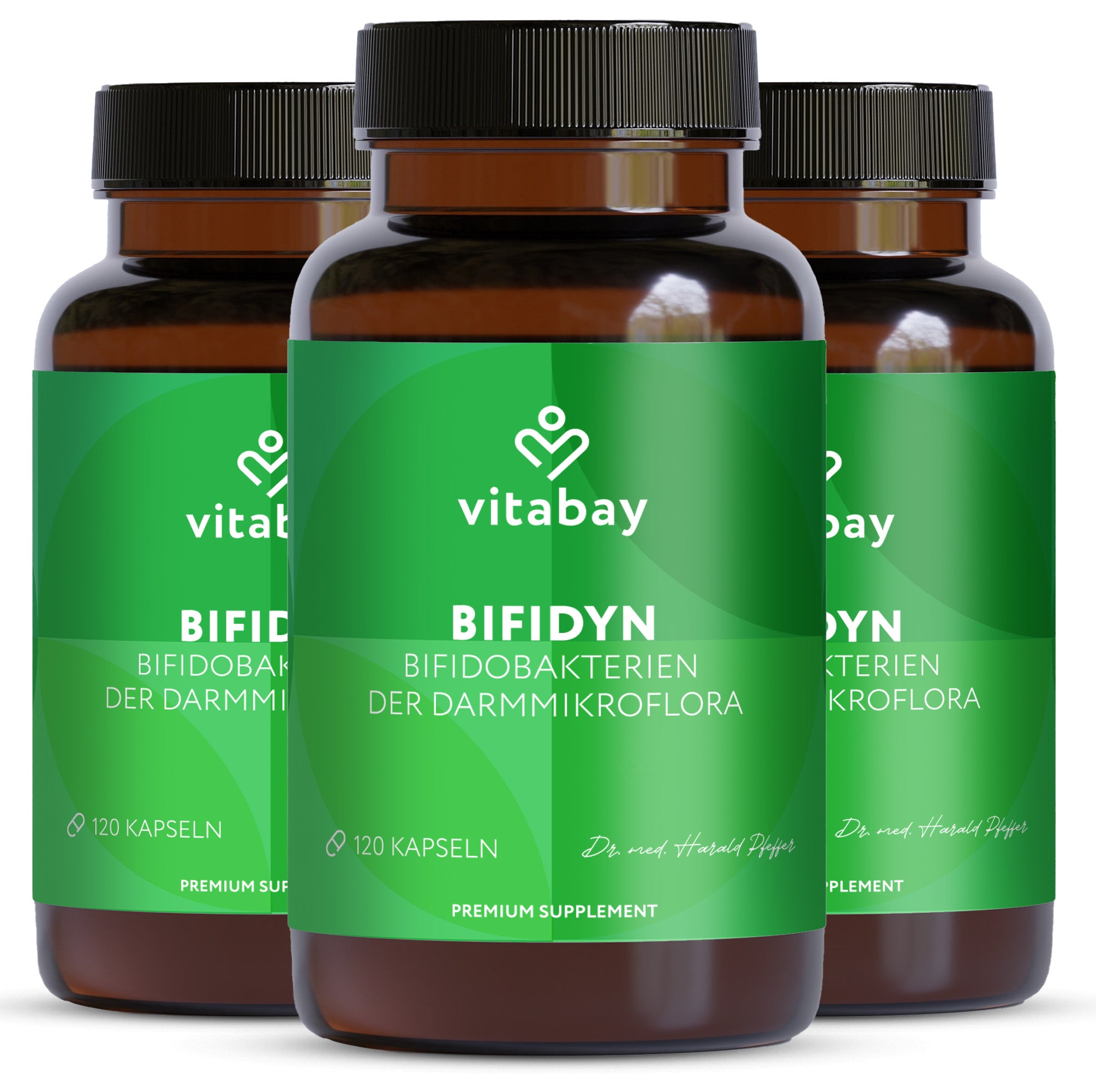 Bifidyn Probiotika – 42 Mrd. KBE, 120 vegane Kapseln, Apothekenqualität