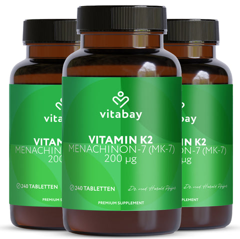 Vitamin K2 MK-7 200 µg - Vegan Tablets