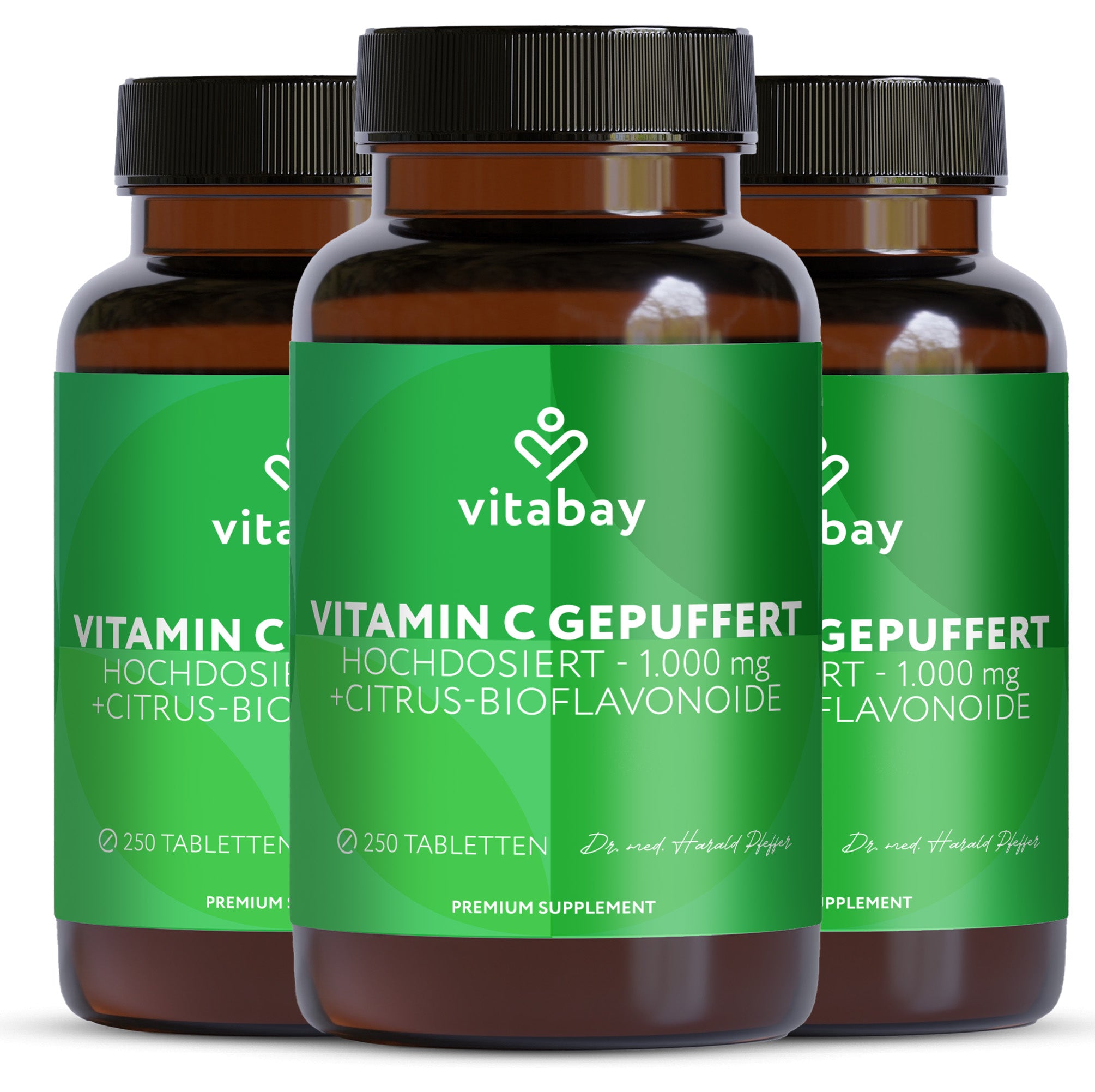 Vitamin C 1000 mg + Bioflavonoide (Time Released ) - vegane Tabletten