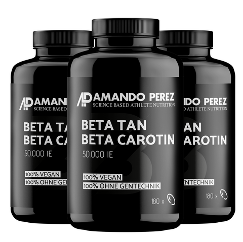 BETA TAN - Beta Carotin - 50000 IU - 180 vegane Kapseln