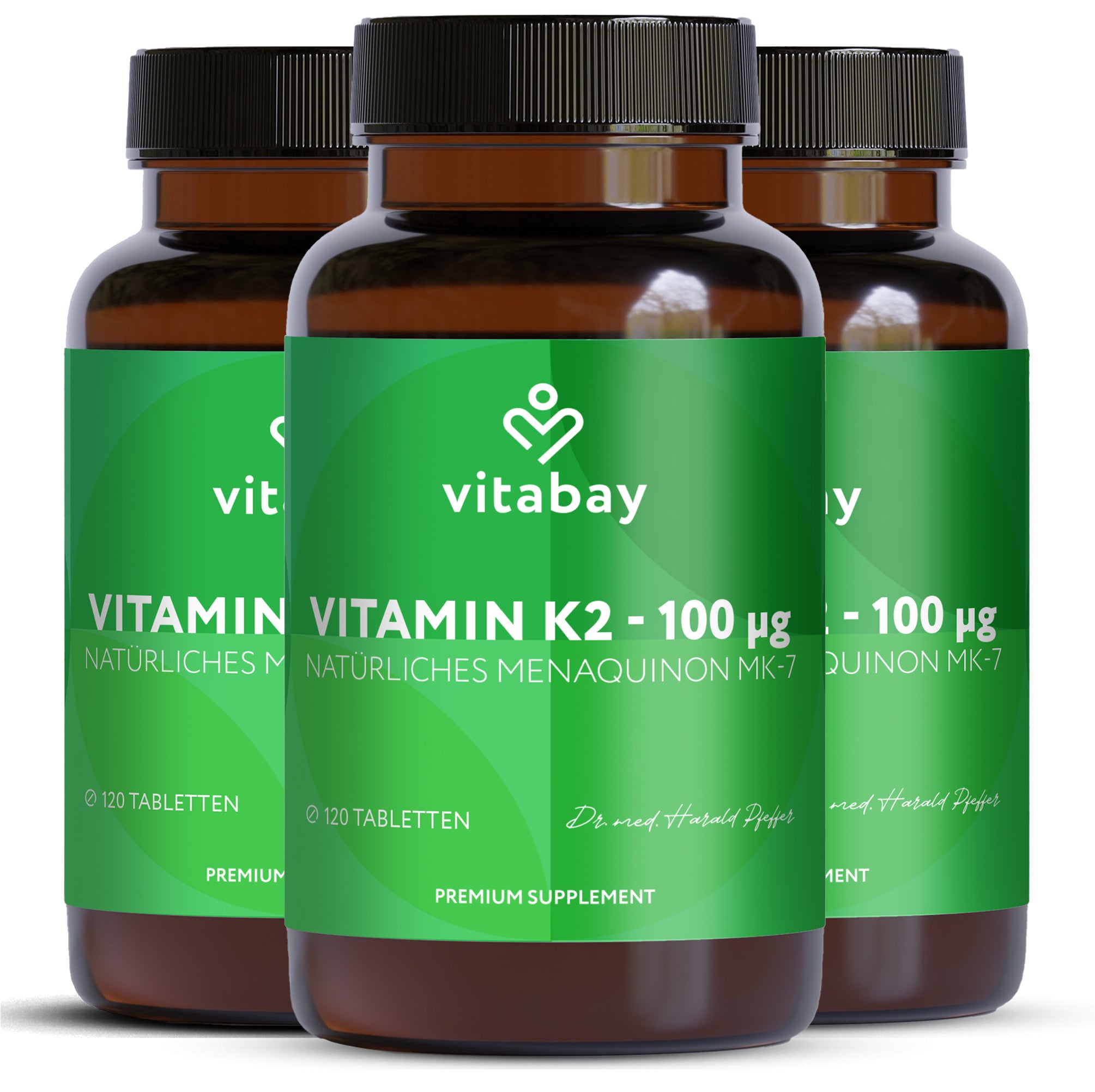 Vitamin K2 100 µg - 120 Vegane Tabletten