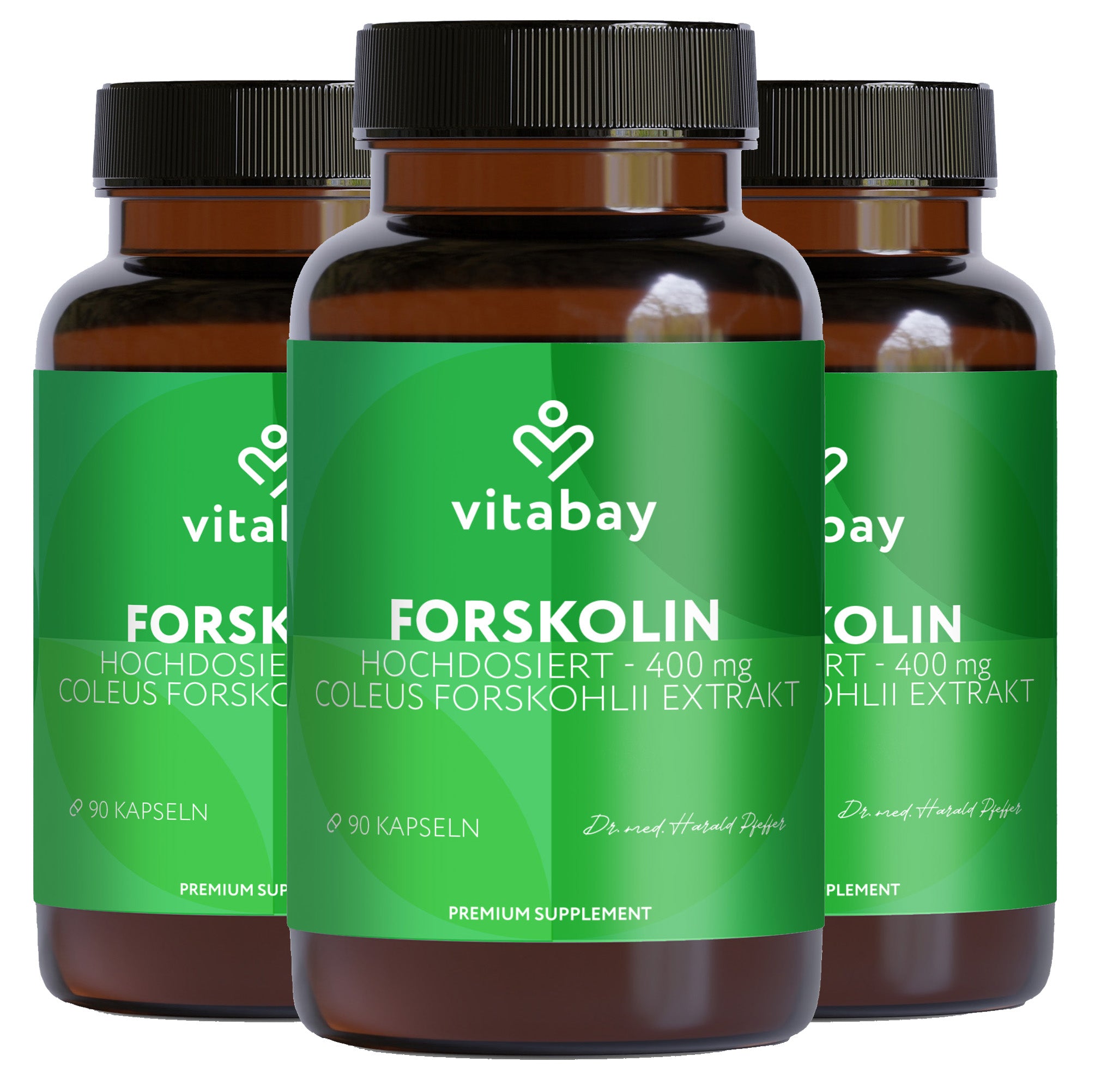 Forskolin 400 mg - 90 vegane Kapseln