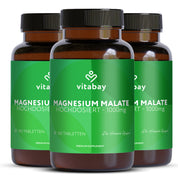 Magnesium Malat 1000mg - 180 vegane Tabletten